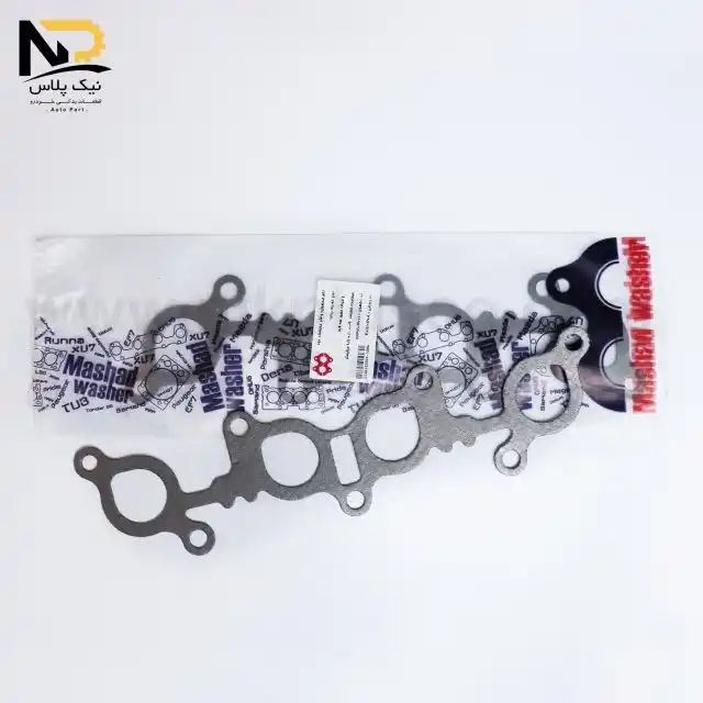 تصویر محصول واشر اگزوز بغل پراید نسوز (منیفولد دود ) مشهد واشر( 10 عددی )