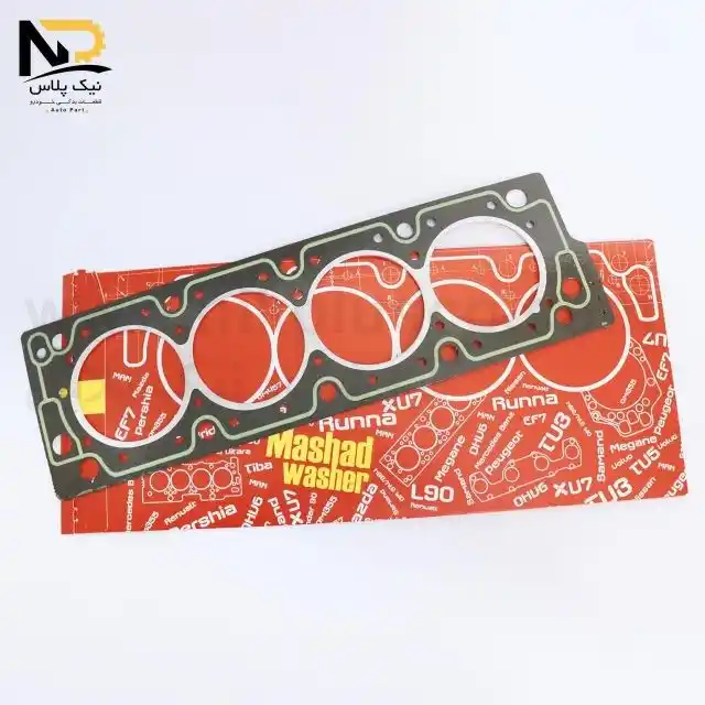 تصویر محصول واشر سر سیلندر405 3 سوراخ تقویت شده مشهدواشر